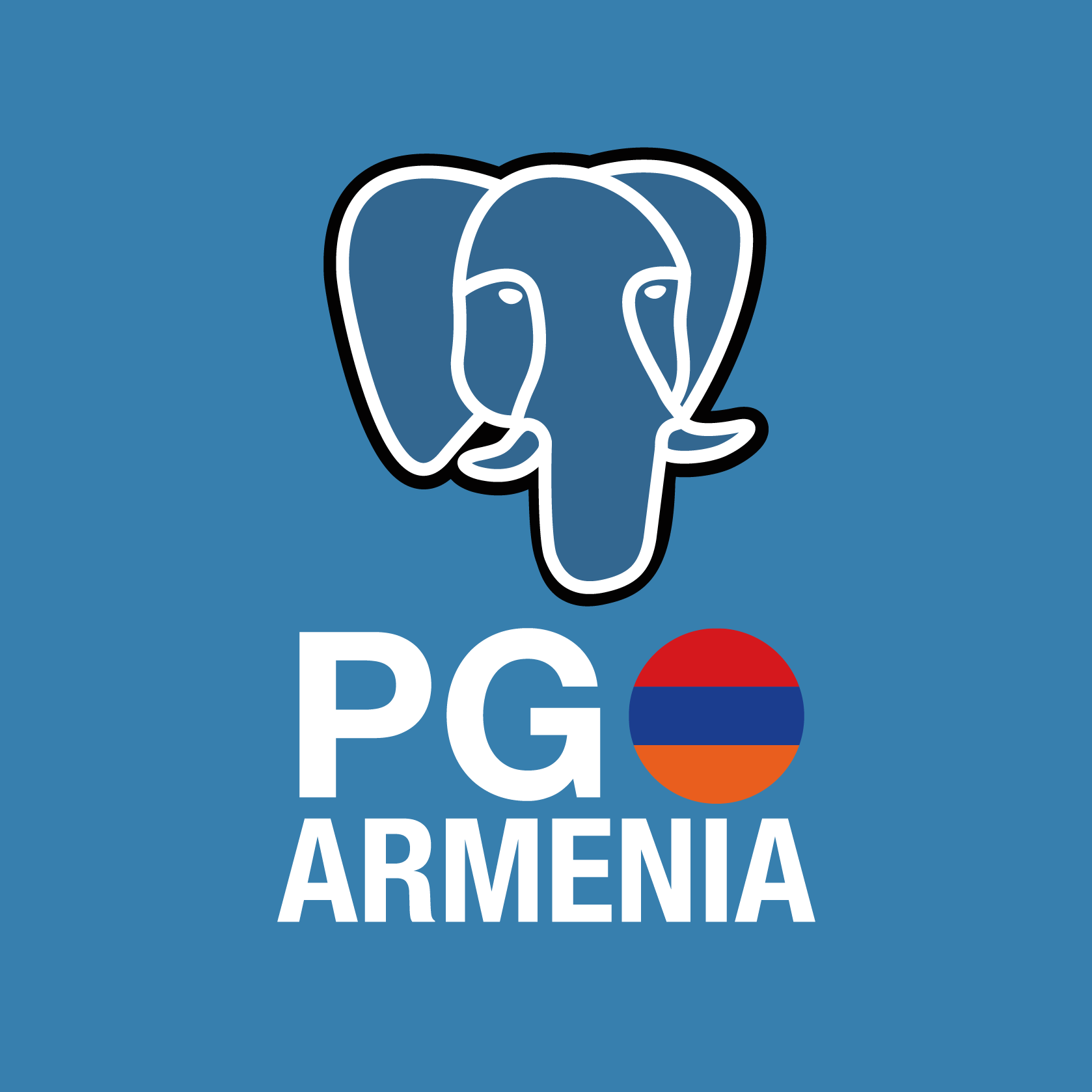 Armenia PostgreSQL User Group logo